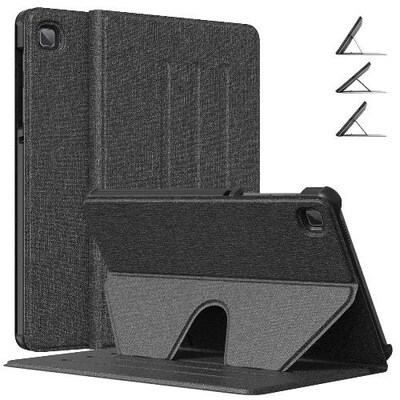 SaharaCase Multi-Angle Folio Case for Samsung Galaxy Tab A7 Lite, Black (TB00126)