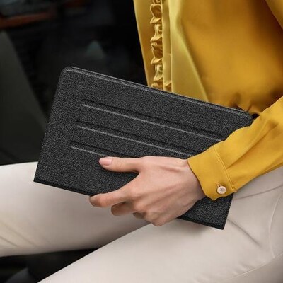 SaharaCase Multi-Angle Folio Case for Samsung Galaxy Tab A7 Lite, Black (TB00126)