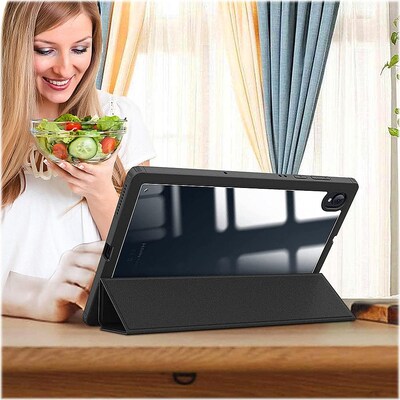 SaharaCase Folio Case for Lenovo Tab K10, Black (TB00231)