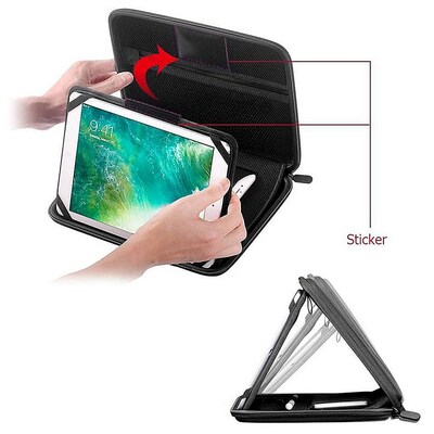 SaharaCase Sleeve/Organizer Case for Apple iPad 10.2 & 10.9-inch iPad, Black (TB00077)