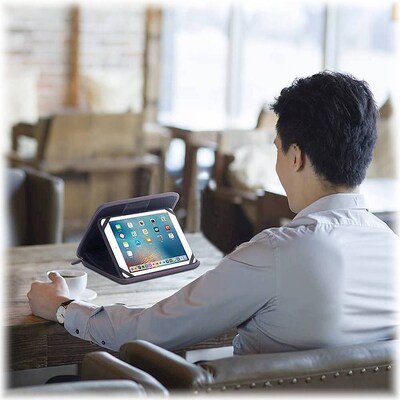 SaharaCase Sleeve/Organizer Case for Apple iPad 10.2 & 10.9-inch iPad, Black (TB00077)