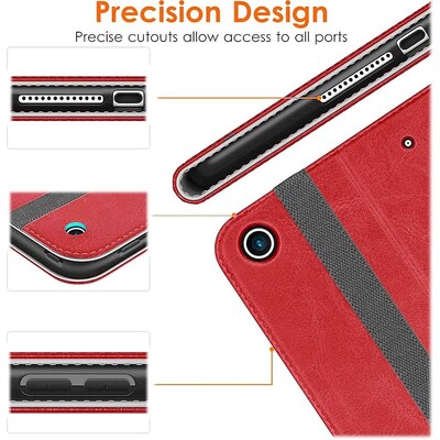 SaharaCase Case for Apple iPad 10.2" (7th, 8th, & 9th Gen 2021), Red (TB00071)