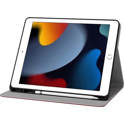 SaharaCase Case for Apple iPad 10.2" (7th, 8th, & 9th Gen 2021), Red (TB00071)