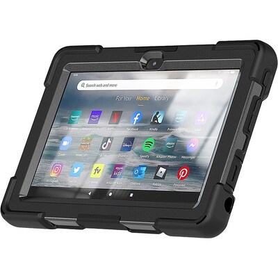 SaharaCase Protection Hand Strap Series Case for Amazon Fire 7 (2022), Black (TB00255)