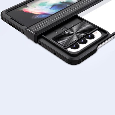 SaharaCase Full Body Case for Samsung Galaxy Z Fold4, Black (CP00313)