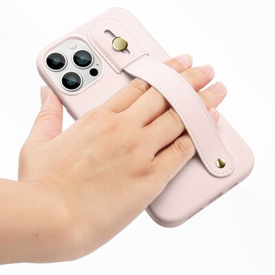 SaharaCase FingerGrip Series Case for Apple iPhone 14 Pro Max, Light Pink (CP00366)