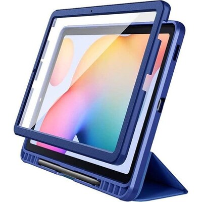 SaharaCase Heavy Duty Folio Case for Samsung Galaxy Tab S6 Lite (2020/2022), Blue (TB00257)