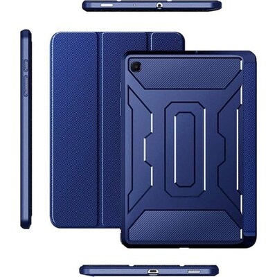 SaharaCase Heavy Duty Folio Case for Samsung Galaxy Tab S6 Lite (2020/2022), Blue (TB00257)