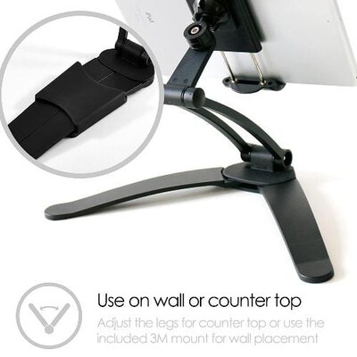 SaharaCase Stand Mount for Most Cell Phones and Tablets, Black (TB00090)