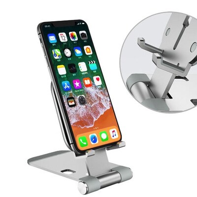 SaharaCase Stand Compatible with MagSafe for Most Cell Phones, Silver (TB00095)
