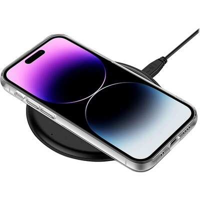 SaharaCase Hybrid-Flex Hard Shell Case for Apple iPhone 14 Pro Max, Clear (CP00358)