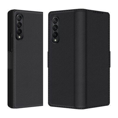 SaharaCase Folio Wallet Case for Samsung Galaxy Z Fold4, Black (CP00309)