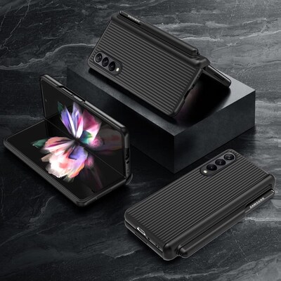 SaharaCase GRIP Series Full Body Case for Samsung Galaxy Z Fold4, Black (CP00306)