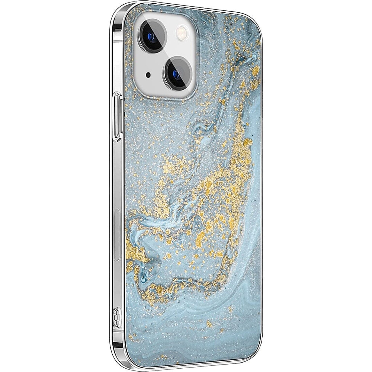 SaharaCase Marble Series Case for Apple iPhone 14 Plus, Blue Marble (CP00335)