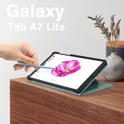 SaharaCase Folio Case for Samsung Galaxy Tab A7 Lite, Aqua (TB00128)