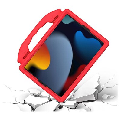 SaharaCase KidProof Case for Apple iPad 10.2" (9th Generation 2021), Red (TB00082)