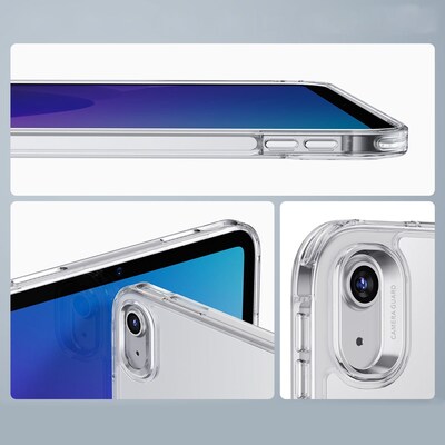 SaharaCase Hybrid Flex Hard Shell Case for iPad 11'' (A16) and iPad 10.9" (10th Gen), Clear (TB00275)