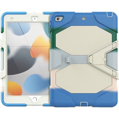 SaharaCase Splash Series Case for Apple iPad 10.2" (7th, 8th and 9th Gen 2021), Blue (TB00075)