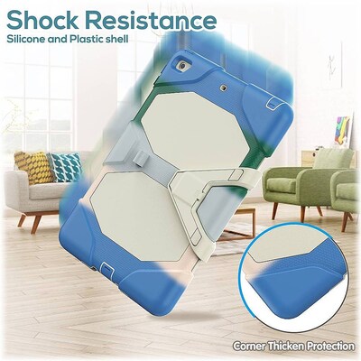 SaharaCase Splash Series Case for Apple iPad 10.2" (7th, 8th and 9th Gen 2021), Blue (TB00075)