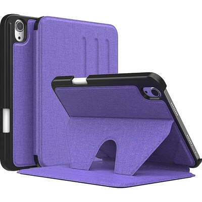 SaharaCase Multi-Angle Case for Apple iPad mini A17 Pro & 6th Generation 2021, Purple (TB00047)