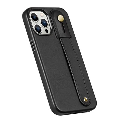 SaharaCase FingerGrip Series Case for Apple iPhone 14 Pro Max, Black (CP00363)