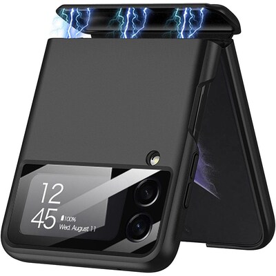 SaharaCase Full Body Case for Samsung Galaxy Z Flip4, Black (CP00300)