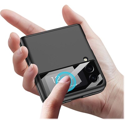 SaharaCase Full Body Case for Samsung Galaxy Z Flip4, Black (CP00300)