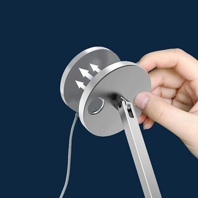 SaharaCase Stand Compatible with MagSafe for Most Cell Phones, Silver (TB00094)