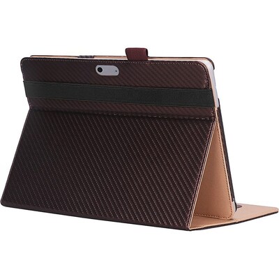 SaharaCase Bi-Fold Folio Case for Microsoft Surface Go 3, Brown (TB00169)