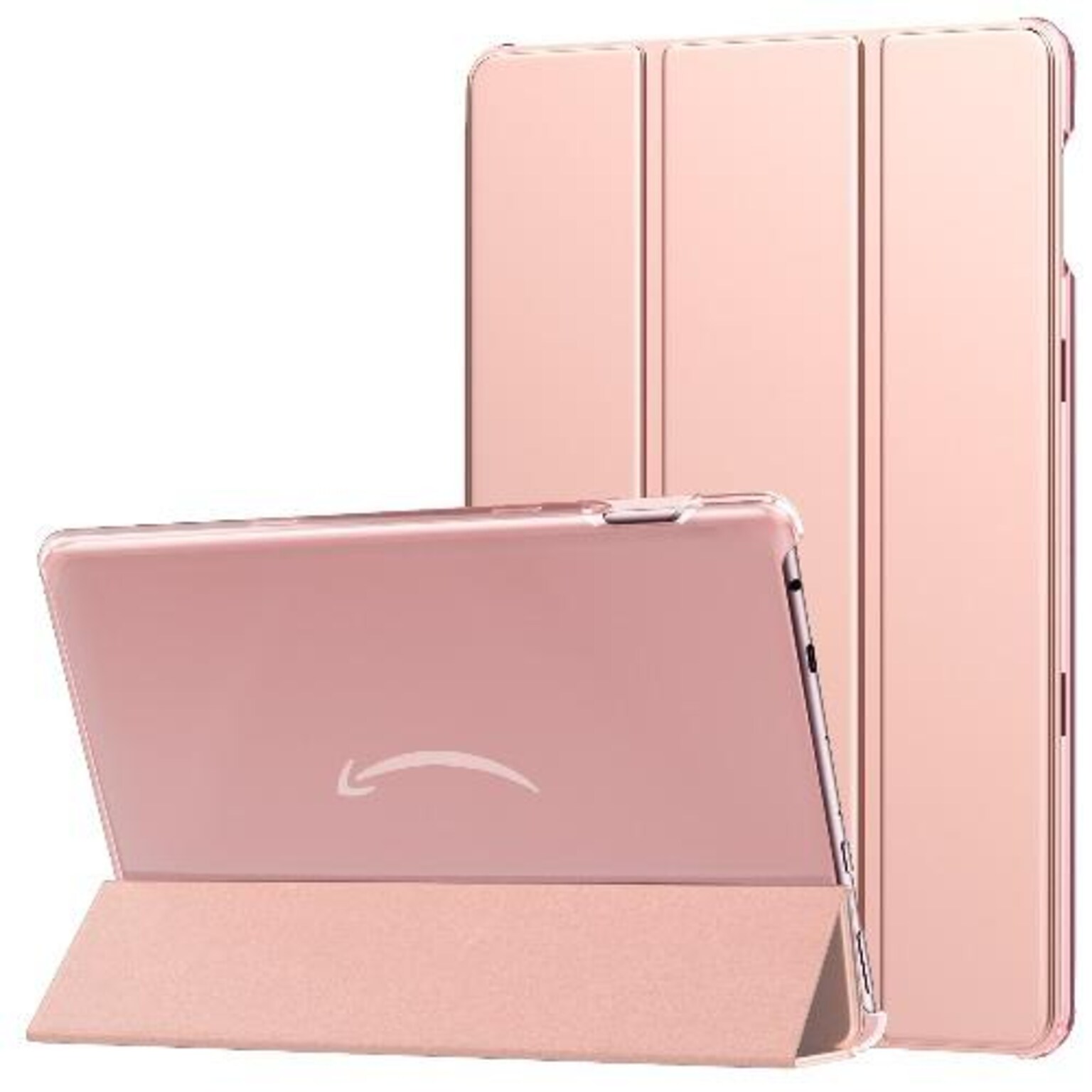 SaharaCase Tri-Fold Folio Case for Amazon Fire HD 10 (2021), Pink (TB00121)