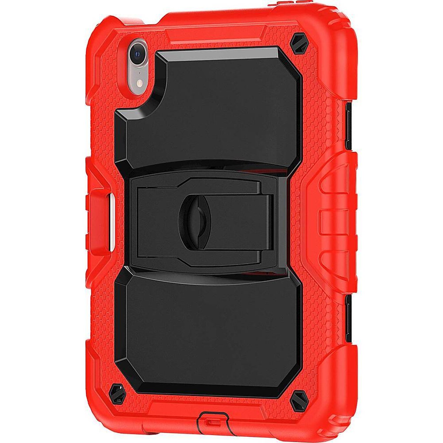 SaharaCase Defense Series Case for Apple iPad mini A17 Pro & 6th Generation 2021, Red (TB00056)