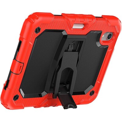 SaharaCase Defense Series Case for Apple iPad mini A17 Pro & 6th Generation 2021, Red (TB00056)