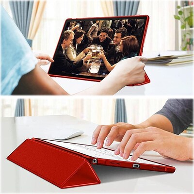 SaharaCase Folio Case for Samsung Galaxy Tab A8, Red (TB00197)