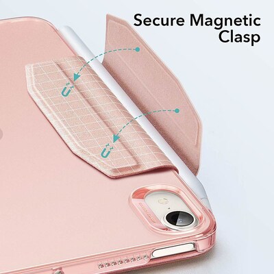 SaharaCase ESR Folio Case for Apple iPad mini A17 Pro & 6th Generation 2021, Rose Gold (TB00044)