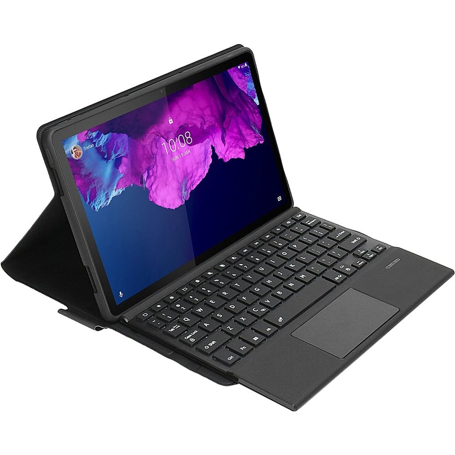 SaharaCase Keyboard Case for Lenovo Tab P11, Black (TB00146)