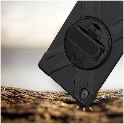 SaharaCase Protection Hand Strap Series Case for Lenovo Tab P11, Black (TB00145)