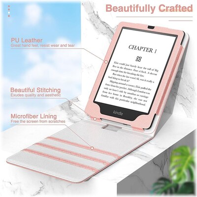 SaharaCase Multi-Angle Case for Amazon Kindle Paperwhite (11th Generation, 2021-2023 Release), Pink (TB00185)