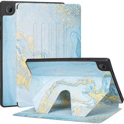 SaharaCase Multi-Angle Folio Case for Samsung Galaxy Tab A8, Blue Marble (TB00199)