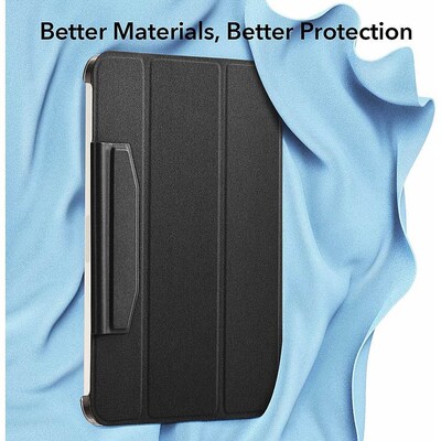 SaharaCase ESR Folio Case for Apple iPad mini A17 Pro & 6th Generation 2021, Black (TB00041)