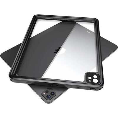 SaharaCase Water-Resistant Case for Apple iPad Pro 12.9 (4th, 5th, and 6th Gen 2020-2022), Black (TB00040)