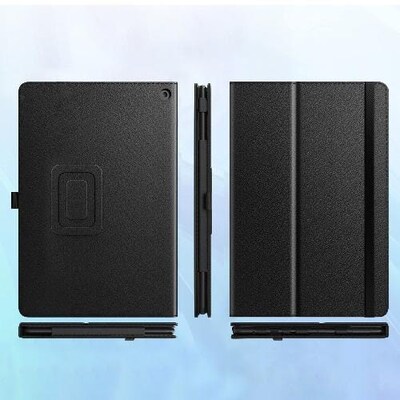 SaharaCase Bi-Fold Folio Case for Amazon Fire HD 10 (2021), Black (TB00115)