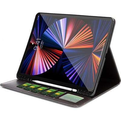 SaharaCase Business Folio Case for Apple iPad Pro 12.9" (4th, 5th, and 6th Gen 2020-2022), Black (TB00038)