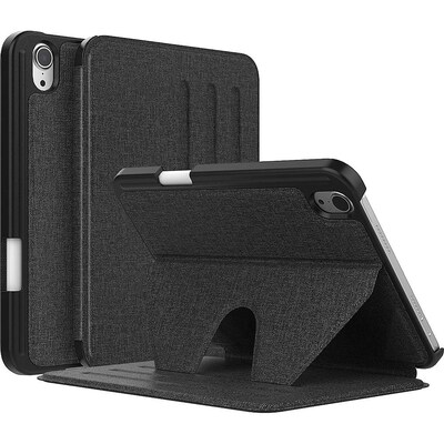 SaharaCase Multi-Angle Case for Apple iPad mini A17 Pro & 6th Generation 2021, Black (TB00045)