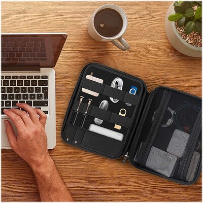 SaharaCase Business Organizer Sleeve Case for Most Tablets, Black (TB00180)