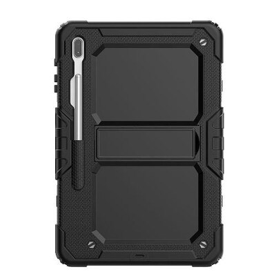 SaharaCase Defence Series Case for Samsung Galaxy Tab S7 FE and Tab S8 Plus, Black (TB00133)