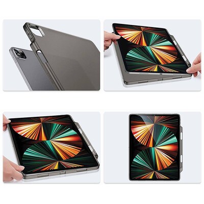 SaharaCase Hybrid Flex Case for Apple® iPad® Pro 12.9" (4th, 5th, and 6th Gen 2020-2022) (TB00031)
