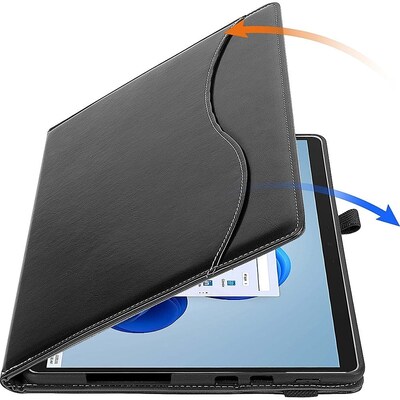 SaharaCase Business Series Folio Case for Microsoft Surface Pro 8, Black (TB00176)