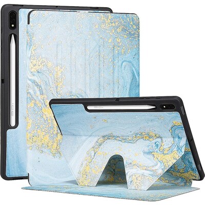 SaharaCase Multi-Angle Folio Case for Samsung Galaxy Tab S8+, Blue (TB00218)