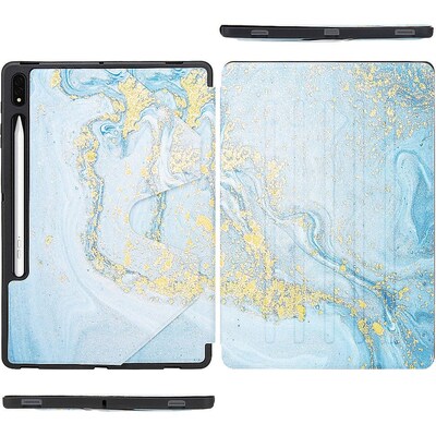 SaharaCase Multi-Angle Folio Case for Samsung Galaxy Tab S8+, Blue (TB00218)