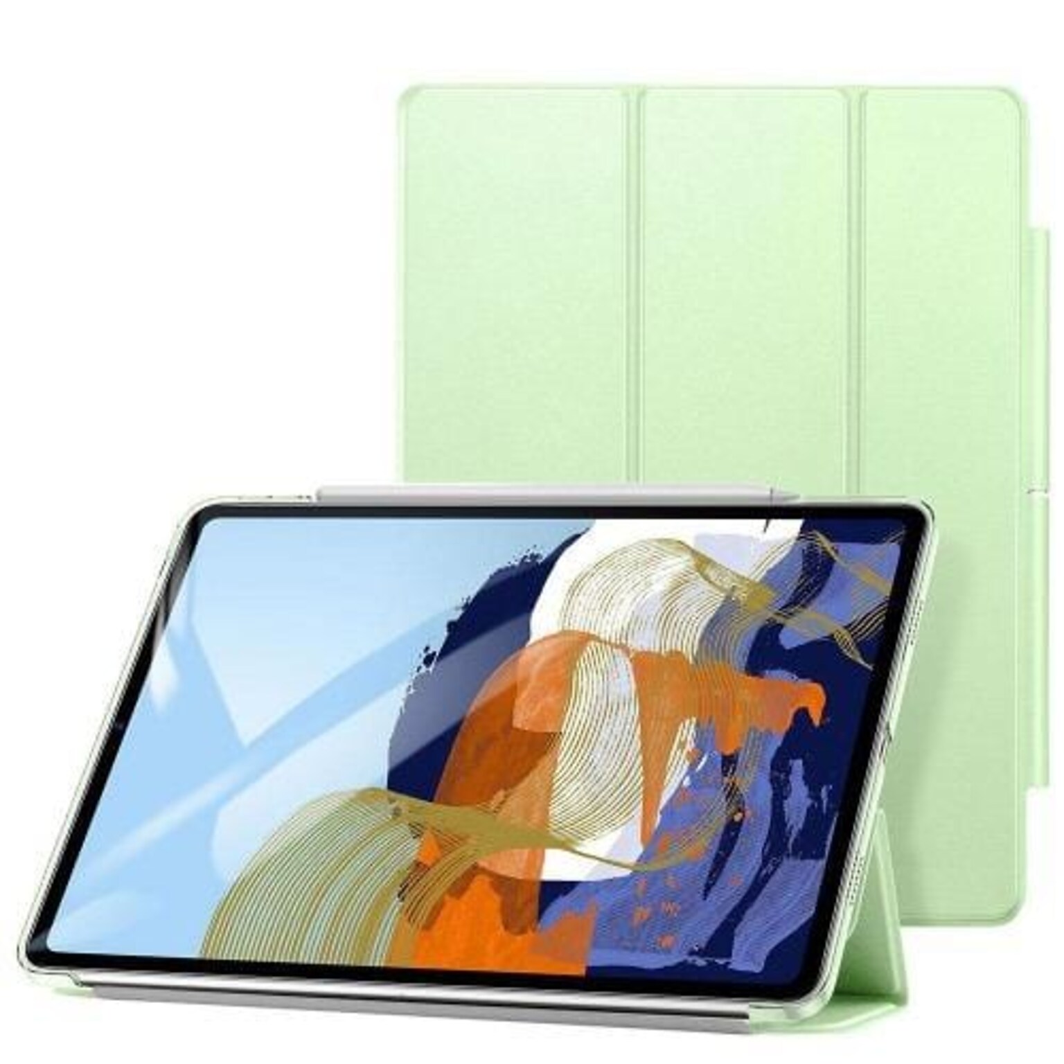SaharaCase ESR Folio Case for Apple iPad Pro 11 (2nd, 3rd, and 4th Gen 2020-2022), Lemon Lime (TB00005)